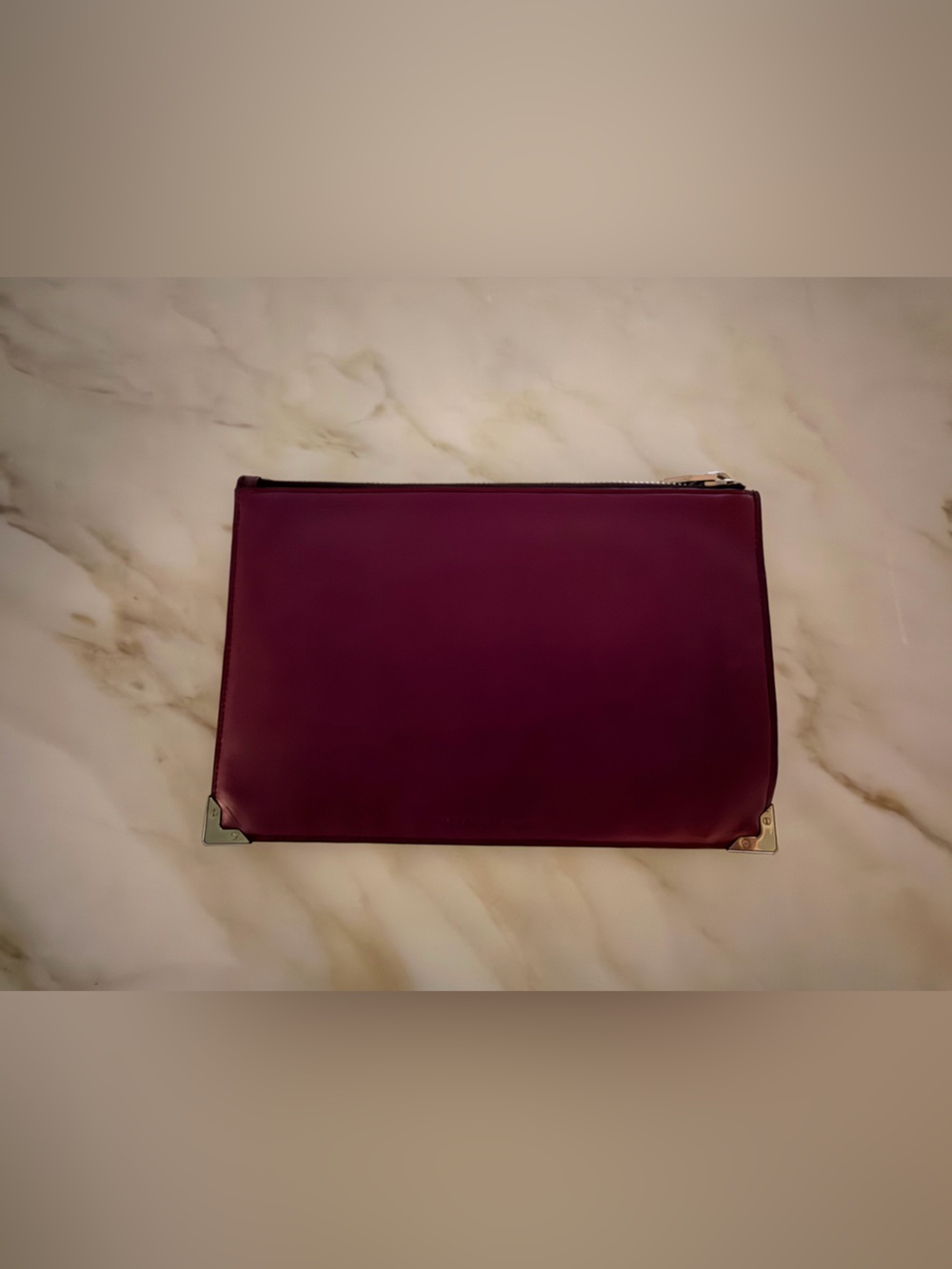 Alexander Wang Ostrich Clutch - Picture 2 of 6